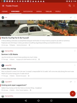 Trawler Forum android App screenshot 0