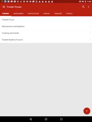 Trawler Forum android App screenshot 2